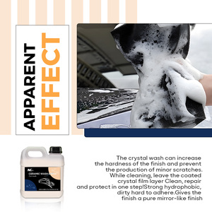 Venta caliente 1L sin agua sin enjuague Car Wash Shampoo Potente limpiador de ahorro de agua con descontaminación efectiva - Product Image 3