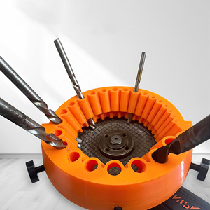Kit d'affûtage de forets, accessoires de meulage en plastique pour le perçage du métal, ensemble d'outils de perçage à spirale - Product Image 1