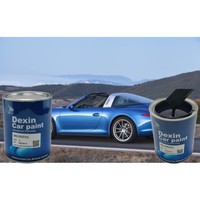 Vernis acrylique transparent Dexin HS pour peinture automobile