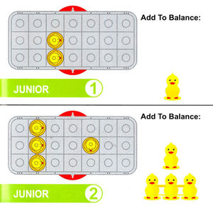 Jeu de balançoire Pingouin Canard pour Enfants, Apprentissage STEAM, Motricité Fine, Coordination Oeil-Main, Jouet de Société Familial, Cadeau - Product Image 5