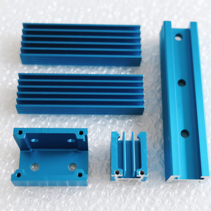 Tùy chỉnh màu sắc tăng vuông tản nhiệt hồ cá ánh sáng độ chính xác cao nhôm đùn tản nhiệt - Product Image 3