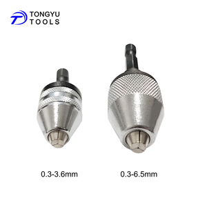 Mini Keyless khoan <span class=keywords><strong>chuck</strong></span> 0.<span class=keywords><strong>3</strong></span>-8 mét với 1/<span class=keywords><strong>4</strong></span> "Hex Shank, thay đổi nhanh chóng <span class=keywords><strong>Adapter</strong></span> chuyển đổi cho tác động điều khiển, tuốc nơ vít & khoan - Product Image 4