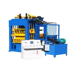 Cement Baksteen Machine Concrete Bricks Making Machine Automatische Baksteen Machine QT4-15C Qt4-15d QT6-15B Qt8-15 QT10-15 Qt12-15