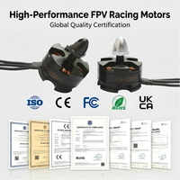 Moteur Brushless pour Drone FPV 2204 1900KV 2300KV 2750KV - Moteur RC de Course FPV - Accessoires pour Drone - Certifications CE FCC RoHS