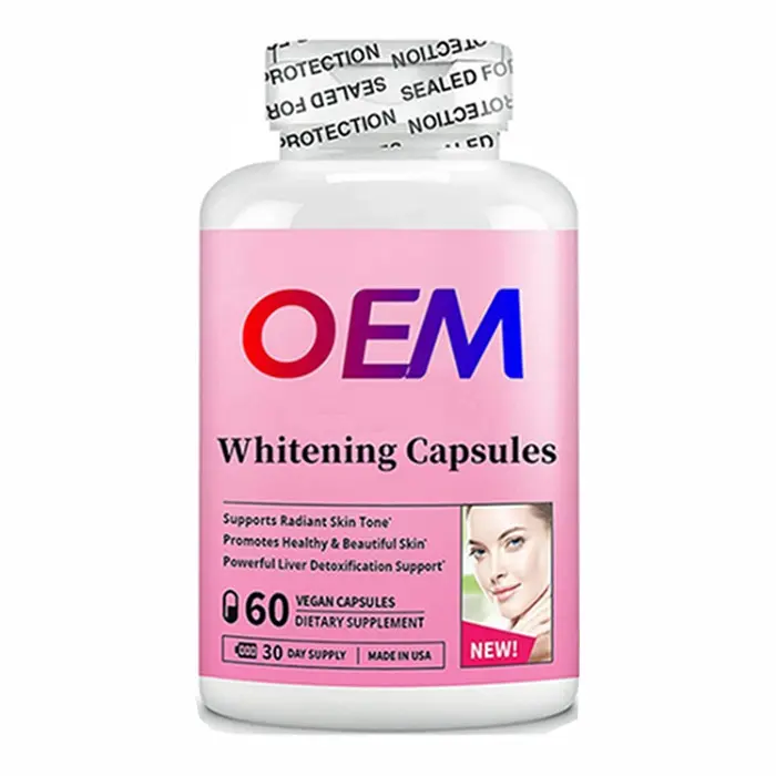 OemパワフルL-Glutathion Rich 10000 Mg Whiten China L-glutathione Skin Whitening Pill Capsule在庫あり