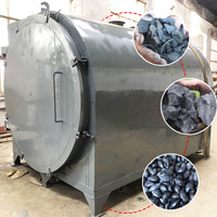 Máquina para Convertir Residuos Agrícolas, Máquina para Hacer Carbón de Cáscara de Arroz, Máquina para Hacer Biocarbón, Máquina de Carbón Activado para Granjas, Cumple con la Normativa REACH de la UE