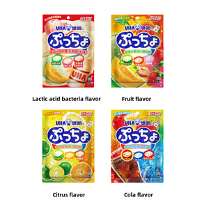 ขนมญี่ปุ่น90g <span class=keywords><strong>UHA</strong></span> เยลลี่เยลลี่เยลลี่ลูกอมหลากสีสันรสผลไม้ขนมญี่ปุ่น - Product Image 4