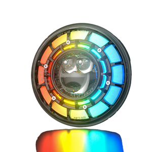 1997-2017 faro LED para Jeep Wrangler JK TJ LJ CJ <span class=keywords><strong>Sahara</strong></span> Sport Rubicon Polo VW Mini H2 nuevo 7 pulgadas RGB Halo Angel Eyes - Product Image 4