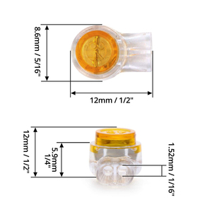 Single Pin Gel Filled Lock Joint K1 Wire Telephone UY Wiring <strong>Connector</strong> K1 Network Cable <strong>Terminals</strong> - Product Image 6