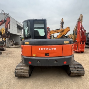 Excavatrice d'occasion Hitachi ZX65USB bien entretenue avec moteur Isuzu Mini machines sur chenilles d'occasion disponibles à la vente - Product Image 4