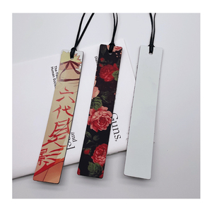 Hochwertige Sublimations-Lesezeichen aus PU-Leder in Schwarz, Modern und Wiederverwendbar für Individuellen Aufdruck und Werbezwecke - Product Image 4