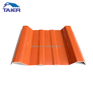 Afrique du Sud <span class=keywords><strong>3m</strong></span> 4m 6m Feuilles de toiture ondulées en <span class=keywords><strong>PVC</strong></span> colorées modernes Tuiles de toiture en plastique carrées - Product Image 3