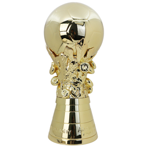 Trophée de football en métal doré surdimensionné de 60cm personnalisé pour les championnats nationaux des jeunes Récompenses et cadeaux de style coupe antique - Product Image 5