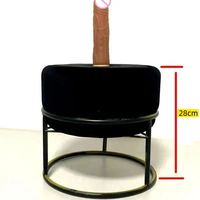 Chaise de stimulation BDSM avec contrôleur de vitesse réglable et accessoires interchangeables pour l'entraînement des adultes