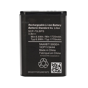 Kyocera SCP-73LBPS 1770mAh Rugged Phone High Quality Lithium Polymer <b>Battery</b> DuraXV Extreme E4810A CE RoHS in Stock Wholesale - Product Image 1