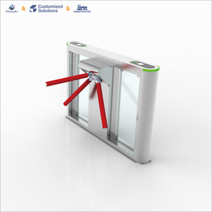 Tourniquet <span class=keywords><strong>de</strong></span> sécurité pour piétons avec lecteur <span class=keywords><strong>de</strong></span> carte, reconnaissance faciale, empreintes digitales, reconnaissance des veines palmaires, pour les salles <span class=keywords><strong>de</strong></span> sport, les zones panoramiques - Product Image 1