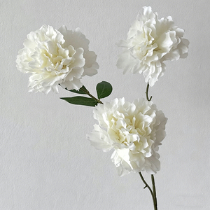 Flores para Boda, Serie Blanca, Personalizables con Imagen, Arreglo Floral Artificial, Decoración para Fiestas, Baby Shower, Adornos para Escenarios - Product Image 4