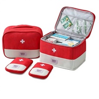 Trousse de premiers secours Oxford tendance, portable, pour le voyage, grande capacité, étanche, pour la prévention des épidémies
