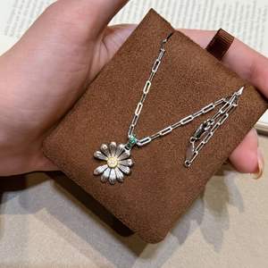 สร้อยคอเงินแท้ S925 สไตล์เกาหลี ประดับมุก ดีไซน์เรียบหรู ระดับไฮเอนด์ สไตล์ฝรั่งเศสย้อนยุค - Product Image 3