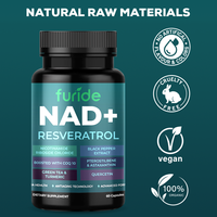 Meilleur complément de NAD et de resvératrol liposomal pour hommes, à base de plantes, marque privée, capsules de complément de NAD et de CoQ10