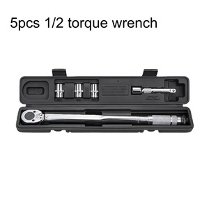 5PCs/7pcs 28 *-210n. m đúc sẵn có thể điều chỉnh lốp xe mô-men xoắn cờ lê kg Mô-men xoắn 1/2 2520in-lb Ratchet Ổ cắm cờ lê công cụ - Product Image 6