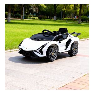 Auto de Juguete de Plástico con Batería para Niños de 2 a 4 Años, Paneles Laterales Reforzados, 4 Ruedas, Reproductor de Música MP3, Duradero, Seguro, Unisex - Product Image 1