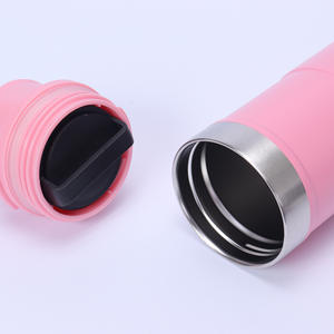 Gobelet isotherme en acier inoxydable à double paroi de 500 ml avec logo personnalisé, gourde isotherme sous vide pour le sport - Product Image 3