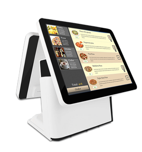 Caja registradora electrónica inteligente para tienda y restaurante, con Android, doble pantalla táctil, con autoservicio de pedido, GC066A - Product Image 1