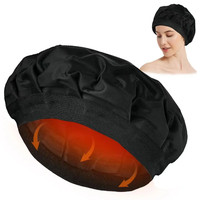 Bonnet Chauffant Gel Thermique pour Cheveux au Micro-Ondes, Pack Chaud & Froid pour Soulagement de la Fatigue, Soin Spa Capillaire