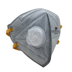 Respirator karbon sekali pakai FFP2 NR D EN149, masker wajah antidebu bersertifikasi untuk industri - Product Image 1