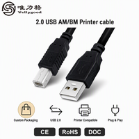 Kabel Printer SENY USB 2.0 AM ke BM Kabel Data USB