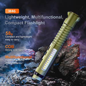 WOSEN-Lampe torche LED haute puissance pour extérieur, 2025, étanche, rechargeable, lampe de poche tactique blanche - Product Image 2