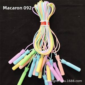 <span class=keywords><strong>Corde</strong></span> à <span class=keywords><strong>sauter</strong></span> pour enfants, idéale pour l'entraînement aux examens d'entrée au collège et pour les élèves du primaire, couleur macaron - Product Image 4