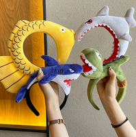 Lunettes de soleil fantaisie en forme de tête de requin amusantes, cadeaux de fête d'anniversaire, fournitures de fête festives, décoration