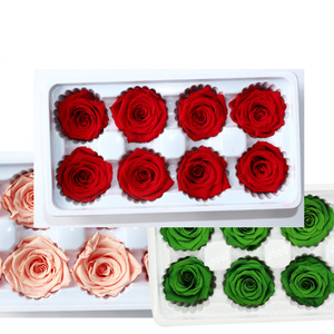 Flores Frescas al <span class=keywords><strong>por</strong></span> <span class=keywords><strong>Mayor</strong></span>, Cabezas de <span class=keywords><strong>Rosas</strong></span> Naturales <span class=keywords><strong>Preservadas</strong></span> para Regalos del Día de San Valentín, Caja de Flores - Product Image 2