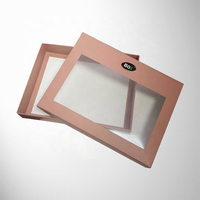 Haut de gamme biodégradable paillettes rose magnétique ciel terre faux cils boîte Logo personnalisé étiquette privée éponge étanche nouveau nouveau