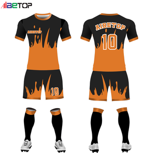 サッカーユニフォーム＆ショーツ卸売業者 新クラブチームサッカーユニフォーム 大人子供用カスタムサッカー半袖ジャージ ショートキット - Product Image 3