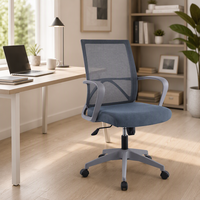 Chaise de bureau ergonomique en tissu maillé de haute qualité pour le travail, fabriquée par un fabricant réputé
