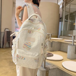 Korean Style Cute <b>Backpack</b> 18 In Lightweight <b>Waterproof</b> <b>School</b> Education Girls Student <b>Backpack</b> - Product Image 1