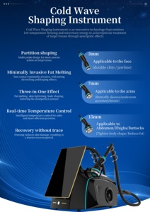<span class=keywords><strong>Appareil</strong></span> de remodelage corporel et de lifting facial Coolwaves Pro Ice-Microwave 2,45 GHz Pro Coolwave - Product Image 2