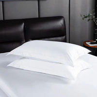Taie d'oreiller respirante 100% coton, taille personnalisée, coussin super moelleux, housse de coussin, qualité hôtelière pour la chambre à coucher