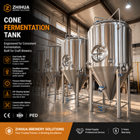 Unitank de Fermentation de Bière 20HL 20BBL à Haute Hygiène avec Manway Latéral Optionnel pour Microbrasseries de Grande Taille