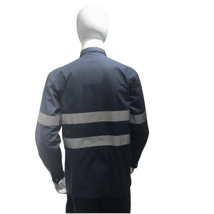 Bán buôn bền <span class=keywords><strong>polyester</strong></span> bông dài tay áo bảo hộ lao động thiết lập dải phản quang chia sửa chữa ô tô an toàn quần áo nhà máy - Product Image 4