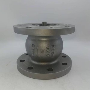 วาล์วตรวจสอบแบบมีหน้าแปลน HC41X-16P 25P ทำจากเหล็กหล่อ 304/316L แบบเงียบ สำหรับควบคุมน้ำ - Product Image 2