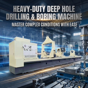 Máquina <span class=keywords><strong>de</strong></span> Perforación CNC <span class=keywords><strong>para</strong></span> Orificios Profundos - Alta Productividad, Bomba <span class=keywords><strong>de</strong></span> Motor, Cilindro Hidráulico/Eje Mecánico, Aleación <span class=keywords><strong>de</strong></span> Acero, Certificación ISO9001 - Product Image 2