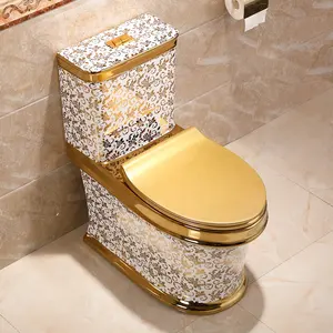 MEIYANI Y8008GA bagno di lusso Commode bagno colore toilette toilette oro