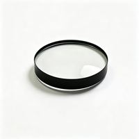 Custom Cemented Achromatic Doublet Lens Blackened Edges AR Coated Optical Glass Lens for Optical Instrument