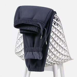 Pantalones Deportivos RUIQUWIN Personalizados para Hombre, de Pierna Ancha, Cortavientos, Térmicos, Casuales para Uso Diario, Gruesos, Suaves y Duraderos para Invierno - Product Image 4