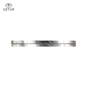 Bisagra de Piano Larga de Alta Calidad, 1.0 mm de Grosor, 180 Grados, Acero Inoxidable, Color Plateado - Product Image 5