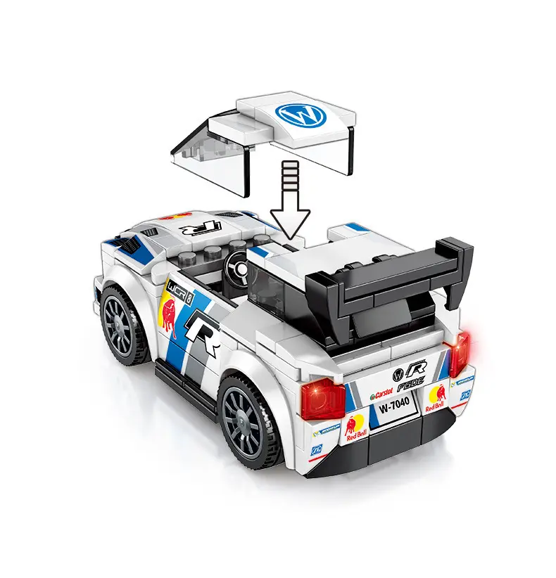 1000pcs mega blocks Race Car Builder block set for building blocks bricks toy car